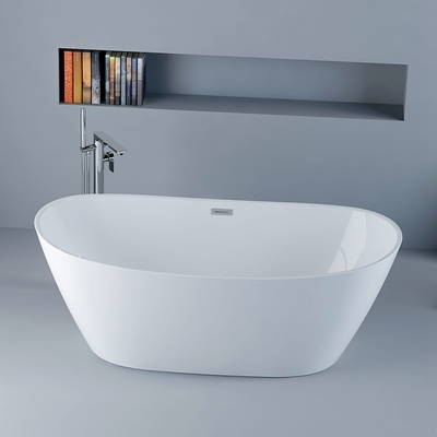 Une baignoire blanche et éclatante avec certification CE CUPC