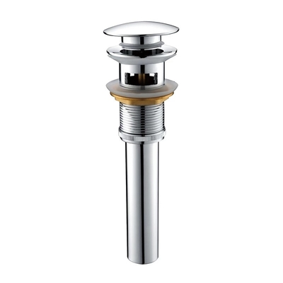 La pompe de drainage argentée des eaux usées 45mm Dia Washbasin Faucet Pop Up vidangent l'argent passé au bichromate de potasse