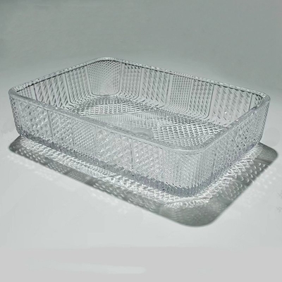 Pouce en verre rectangulaire Crystal Clear du principal 12 de Tableau de lavabo