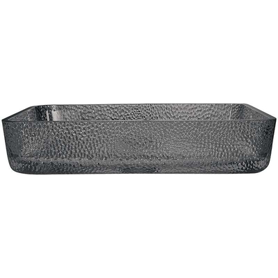 Salle de bains fumeuse 105mm lisse de cuvette de Grey Rectangular Vessel Sinks Wash