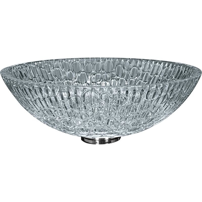 Cuvette en verre artistique ronde d'évier de navire de Crystal Wash Basins 130mm d'hôtel pour la salle de bains à la maison