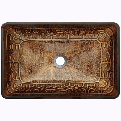 Le grand navire rectangulaire descend le dessin chaud de main de fonte de salle de bains