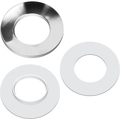 Évier argenté passé au bichromate de potasse de navire d'accessoires de lavabo montant Ring For Home Bathroom