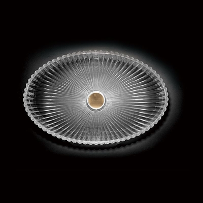 Type en verre de cuvette de navire lavabo pour l'éraflure commerciale résistante