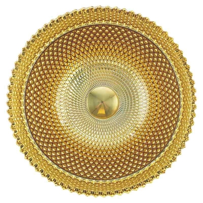 la salle de bains de couleur d'or du lavabo en verre de trou de drain de 45mm 18K descend pour l'hôtel à la maison
