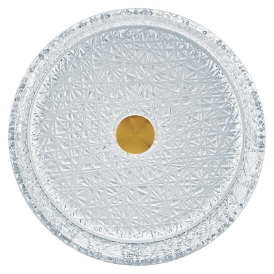 Le style européen autour des bassins en verre de navire glacent Ridge Crystal Clear Wash Basin