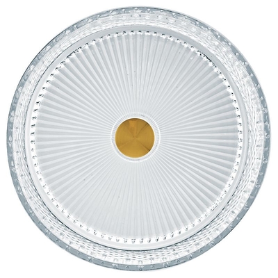 Éviers transparents de partie supérieure du comptoir de prisme de Crystal Glass Vessel Basins Ice