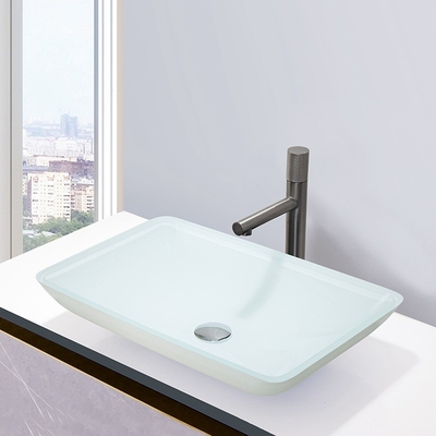 La cuvette de bassin de verre trempé de Super Clear rayent facile résistant installent