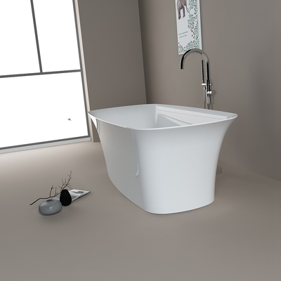 Folie d'acrylique pur frais Trempage baignoire autonome Forme rectangulaire