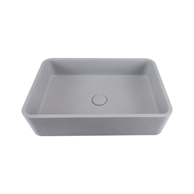 Bassin d'art pop up gris clair pour la décoration et le drainage de la maison