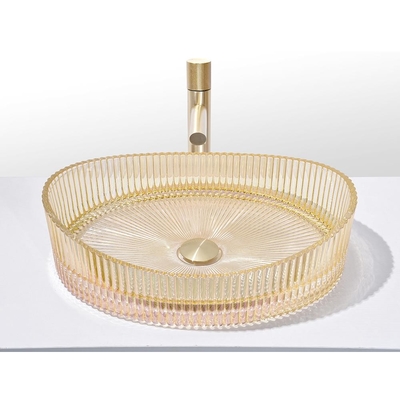 Bassins de récipients en verre modernes d'épaisseur de 12 mm